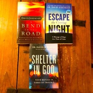 Devotional 3 Book Lot Dr David Jeremiah
VG